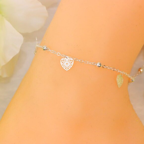 Minimalist Anklet, Sleek & Modern Design, Women’s Fashion, YC110165-A - Picture 4 of 10